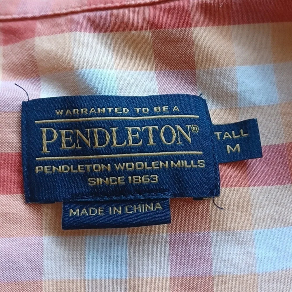 Pendleton button up blouse medium - Picture 5 of 5